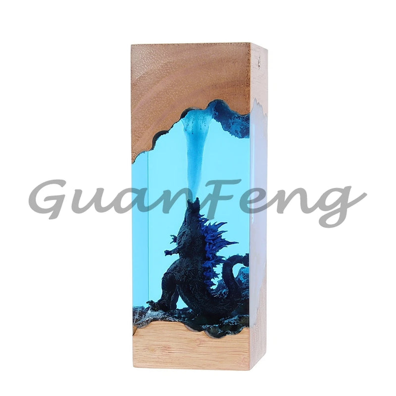 Godzilla Resin Glow Lamp